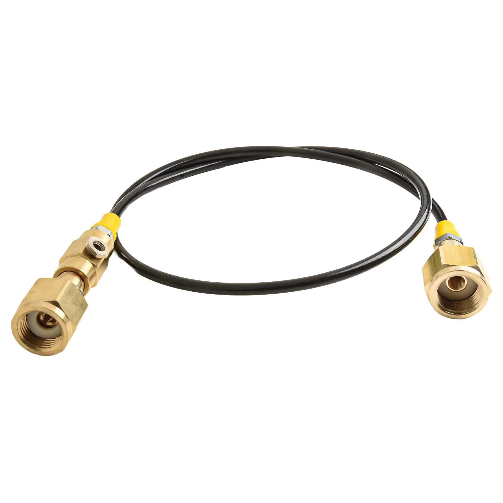 

CGA320 Tank to Tank Transfer Adapter with 36 Inch Hose for Propane Refill Applications in Diverse Geographic Markets