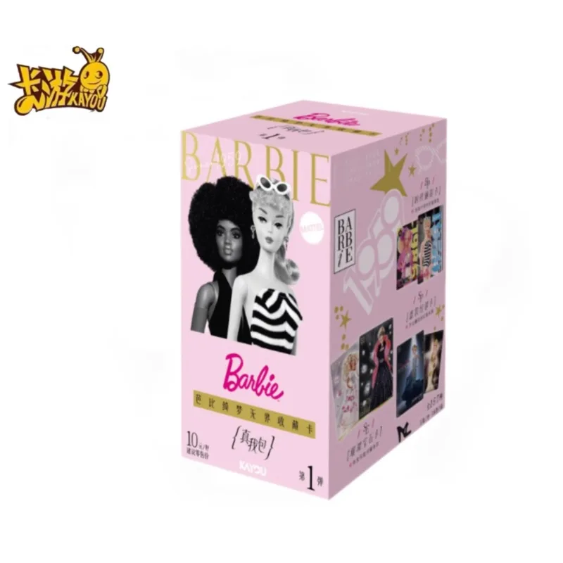 

Kayou Barbie Dreamy Boundless Collectible Outfit Sticker Cards: True Self Edition First Series, Full Box, Ideal Gift for Fans
