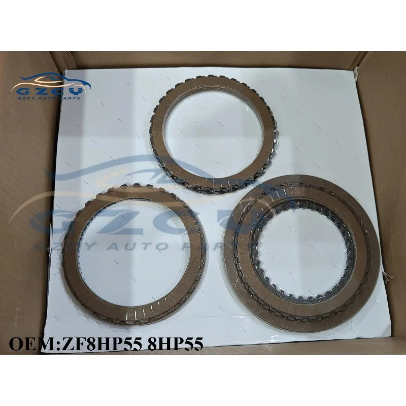 ZF8HP55 8HP55 0BK Transmission Clutch Plates Friction Kit  Fits For AUDI A6 A8 Q5