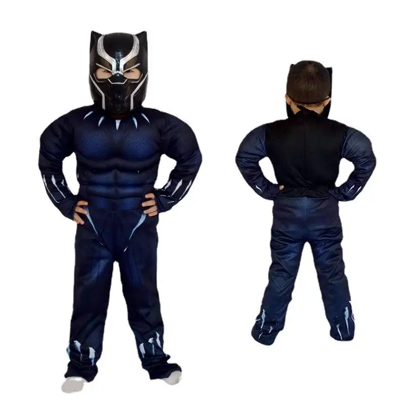 ชุดคอสเพลย์แบล็คแพนเธอร์สำหรับเด็ก  ชุดแสดงเต้นรำฮาโลวีน  ชุดแสดงบนเวที  ชุดพื้นเมืองสำหรับผู้หญิง