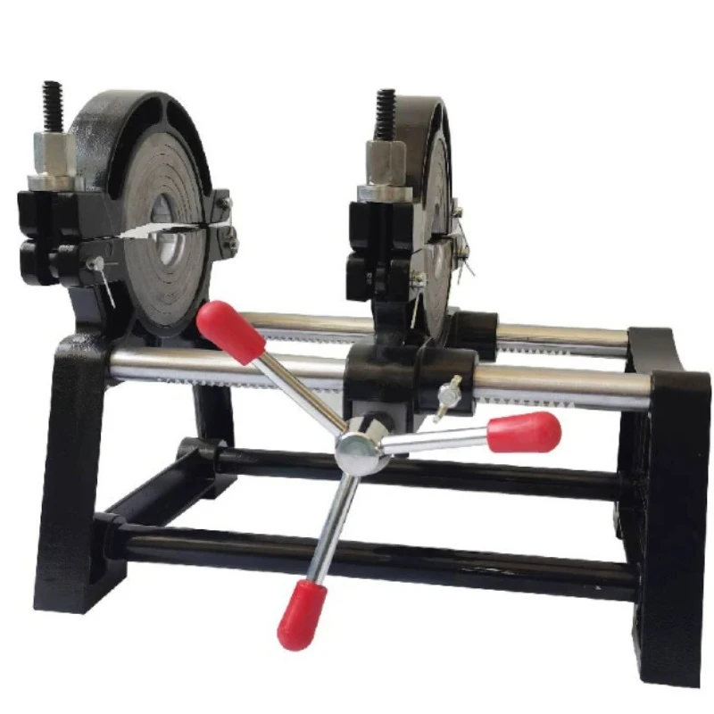 PE Pipe Butt Welding Machine Frame Hand Push Screw Hydraulic Welding Machine Frame