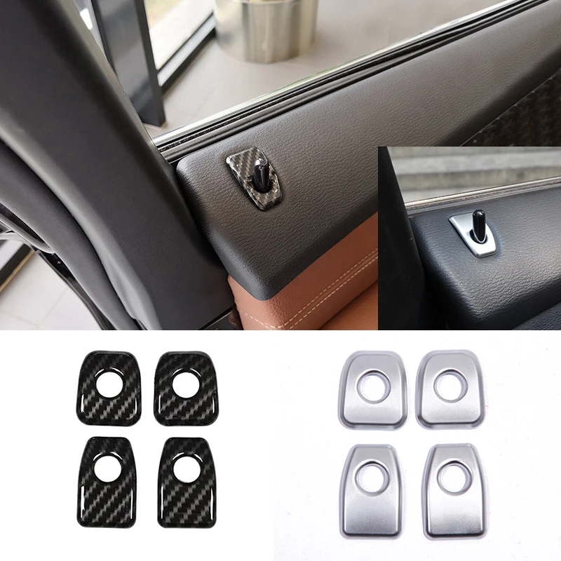 

For BMW X5 X6 F15 F16 F85 14-18 4pcs ABS Interior Car Door Lock Pin Pins Switch Button Cover Trim Car Interior Accessories