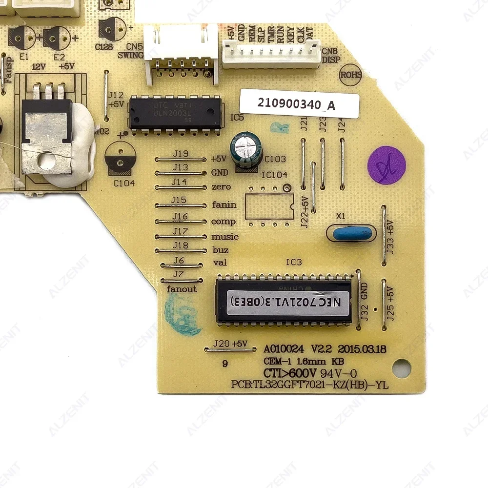 New For TCL Air Conditioner Indoor Unit Control Board TL32GGFT7021-KZ(HB)-YL Circuit PCB Conditioning Parts