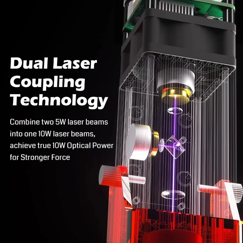 Spot Module Compressed Nozzle Router Laser Accessory