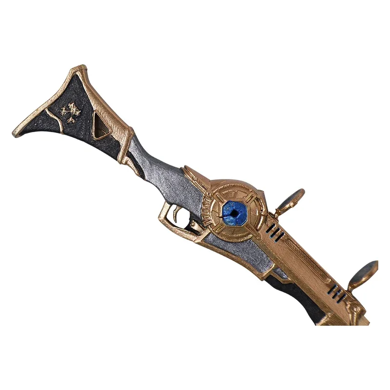 Arcane Caitlyn Cosplay Long Handgun Ornament Props Game LOL The Sheriff Of Piltover Disguise Pistol Gun Home Decor Halloween^0*l