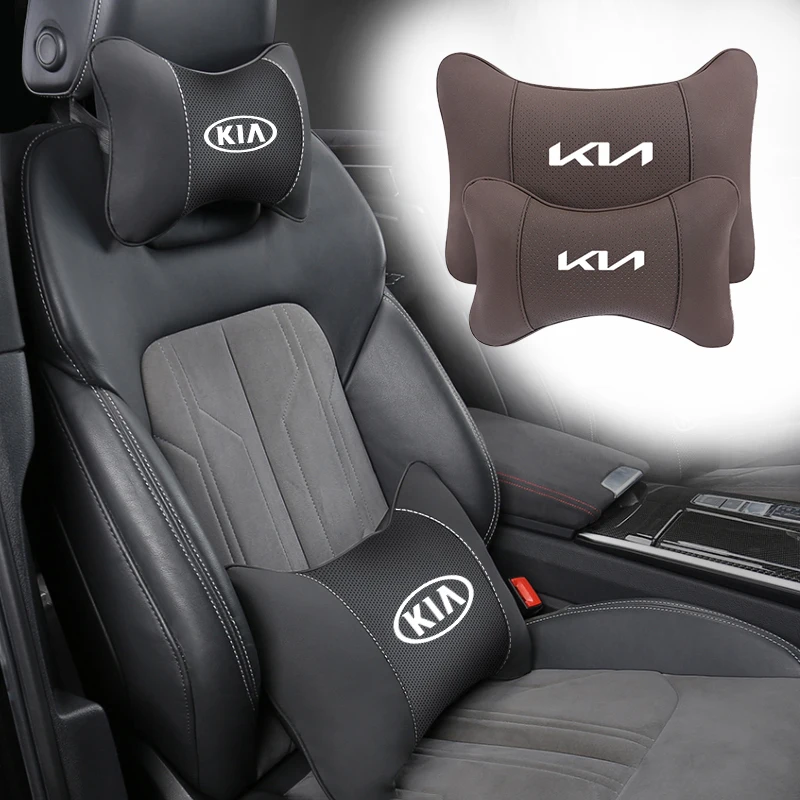 وسادة دعم رأس مقعد السيارة ملحقات داخلية لكيا KN GT-Line سبورتاج Ceed Rio Picanto Sorento Soul Cerato Venga Forte #1