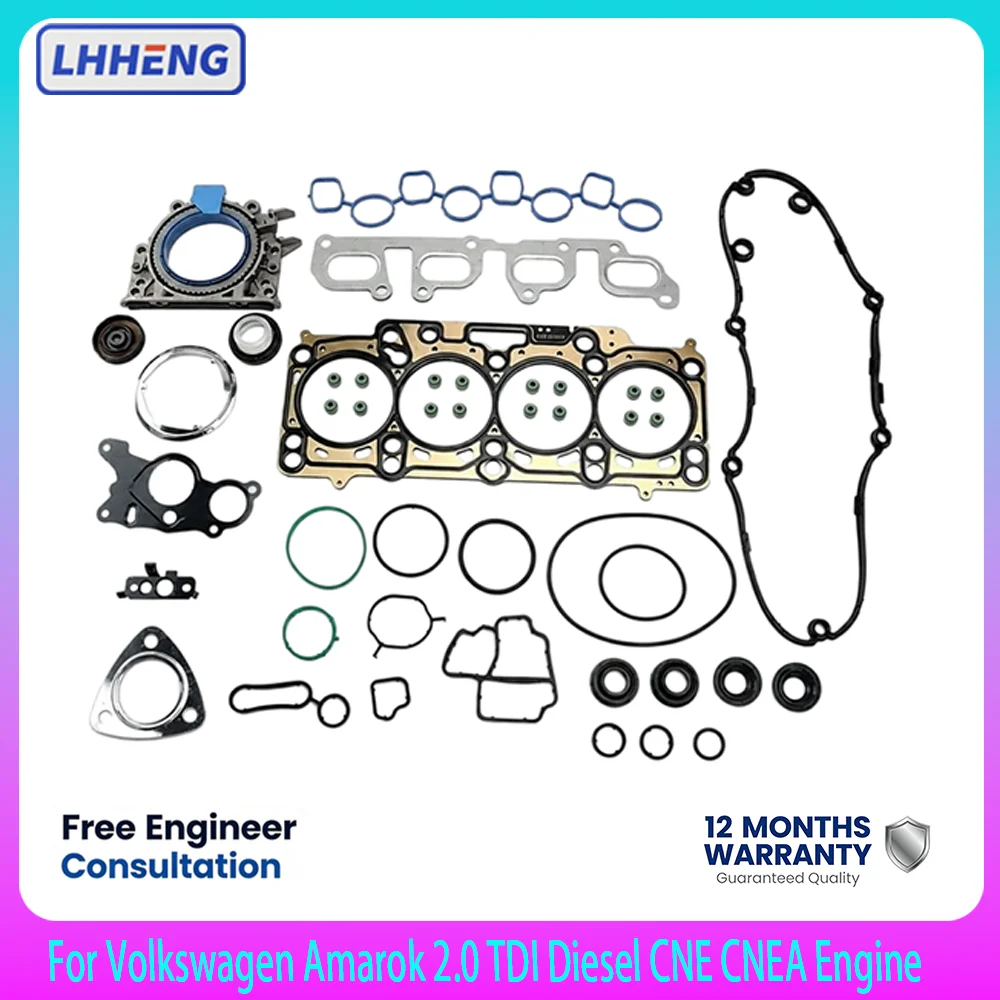 EA189 Engine Repair Overhaul Kit For Volkswagen VW Amarok 2.0 TDI Diesel CNE CNEA Engine OE:03L198013C Heavy‑Duty 2010‑2022
