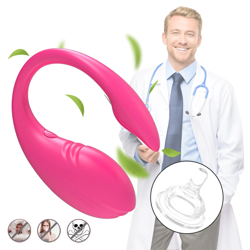 APP بلوتوث الاهتزاز الحب البيض هزاز المهبل G بقعة تهتز محفز يمكن ارتداؤها التحكم اللاسلكي الجنس لعب للنساء الكبار #4