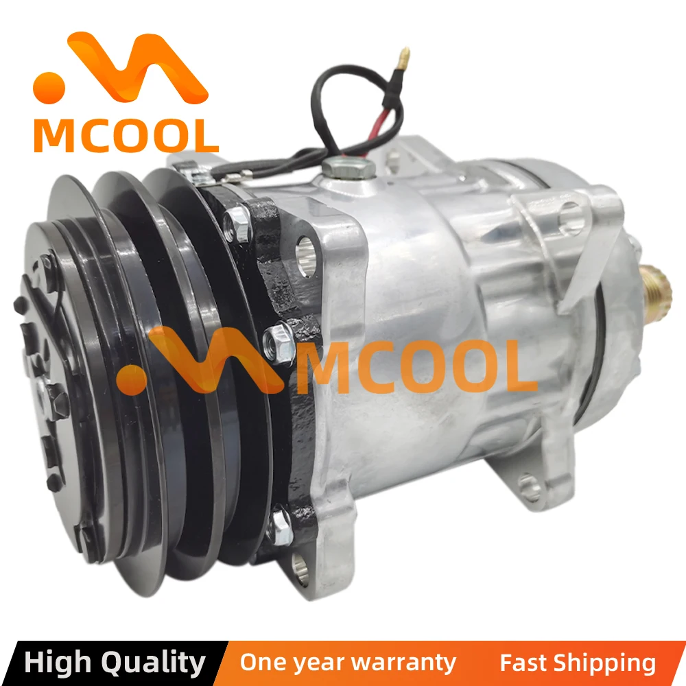

SD709 12 V 2GROOVES 124mm AC Compressor for Sanden 709 Compressor Sanden 7402 152488 207402 10307890 2009839