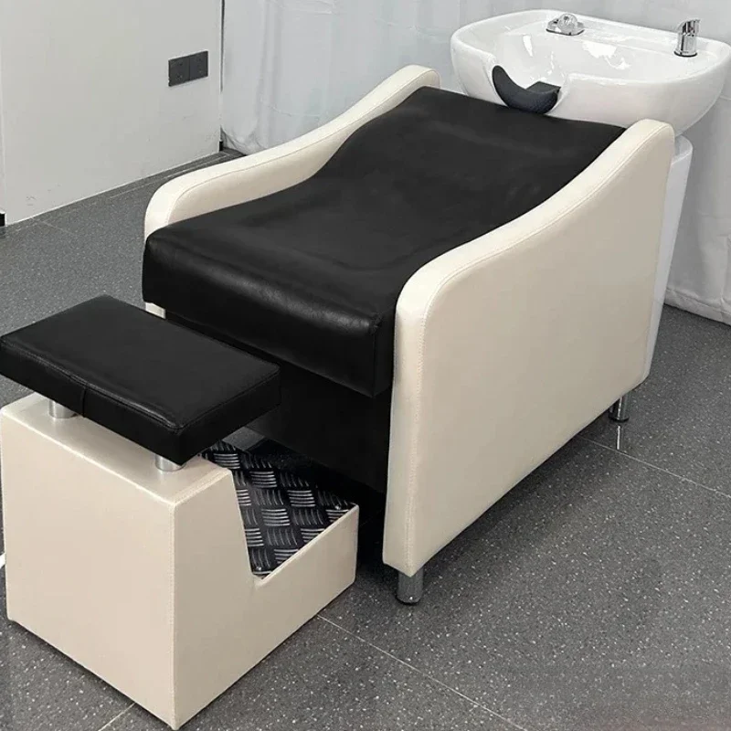 

Salon Styling Chairs Armchairs French Retro Style Coiffure Shampoo Washing Equipment Beauty Hair Chair Head Spa Washbasin