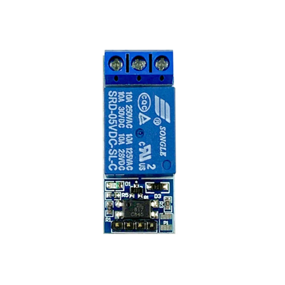 

5V/12V 1 Way Relay Module with Optocoupler Isolation Relay Board Suitable for 3.3V and 5V 12V Signal Control MCU IO Switch