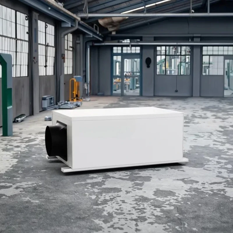 Adjustable humidity ceiling mounted dehumidifier, suitable for heavy duty 220 volt new condition dehumidifier in 80 m2