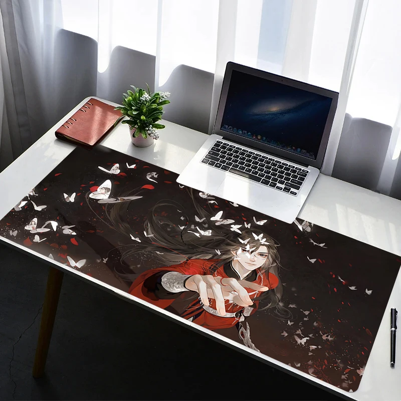 لوحة الماوس حصيرة مكتبية أنيمي Playmat الألعاب Tian Guan Ci Fu Mousepad Speed الكمبيوتر الكلاسيكي ومكتب ألعاب خزانة لوحة المفاتيح #1