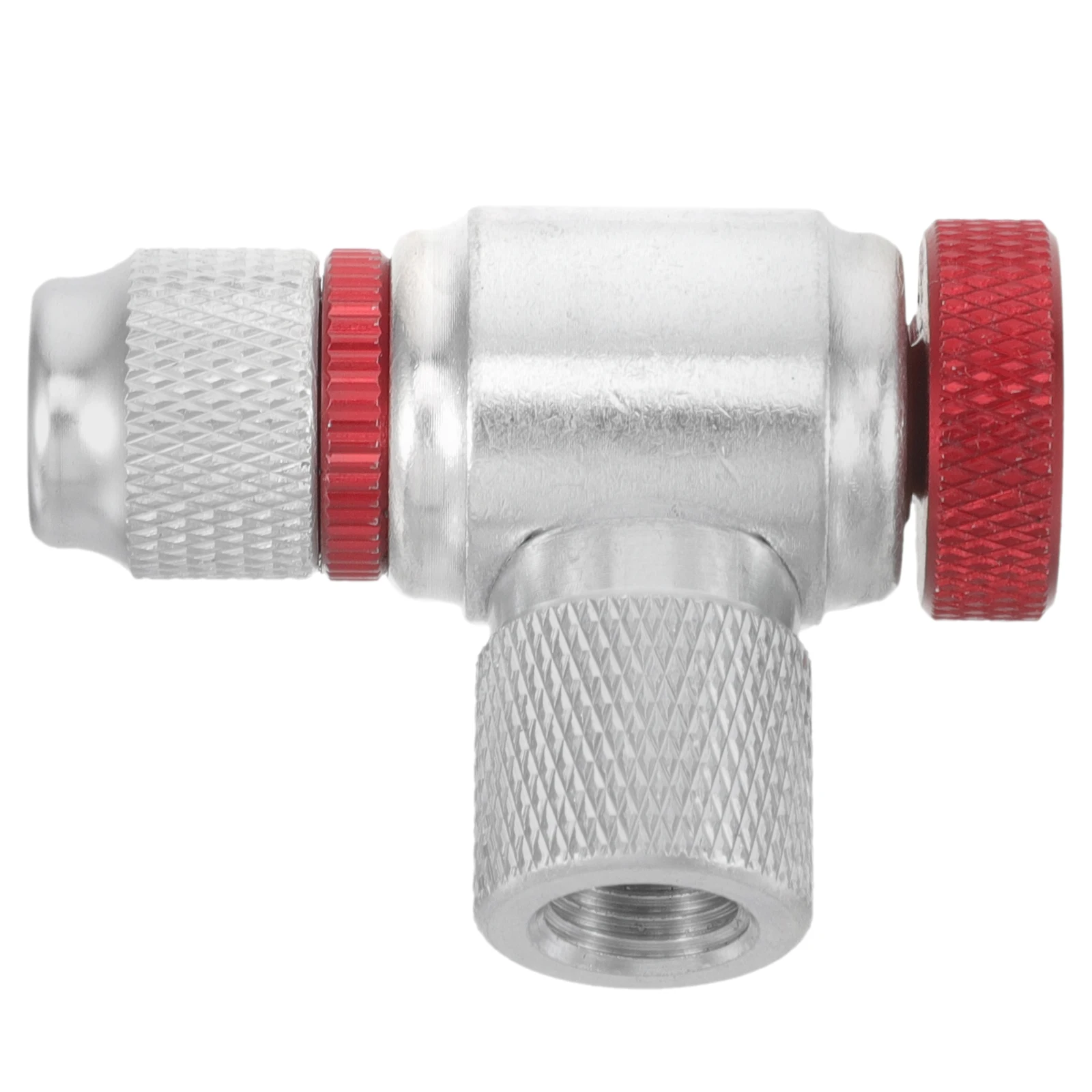 

Bike High Pressure Inflator Nozzle Co2 Tire Inflation Adapter Quick Connect Gas Input Connector For Road Mountain Bikes