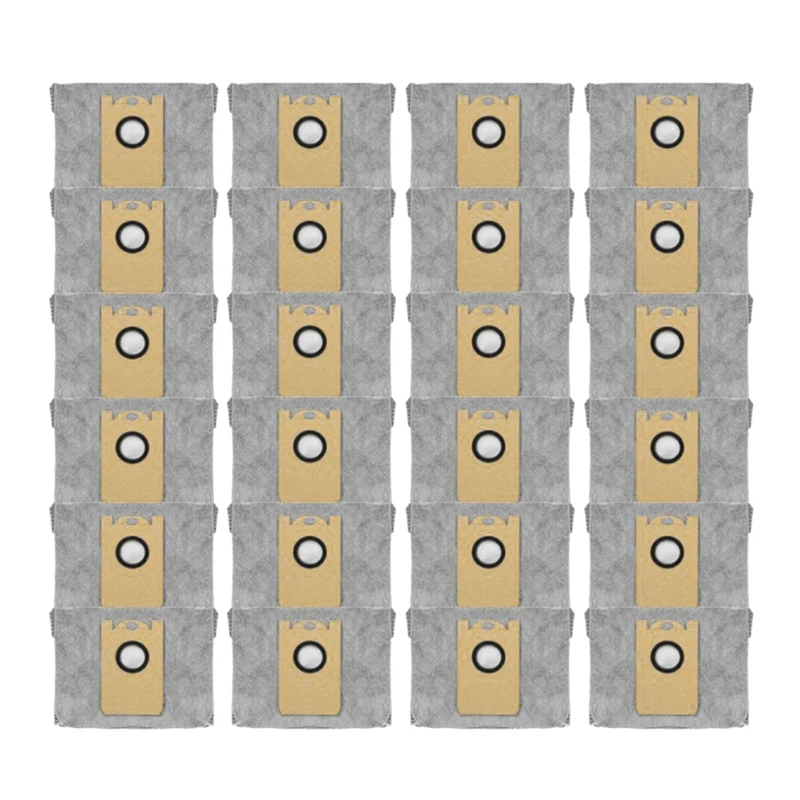 24 قطعة روبوت كنس لمحطة Eufy Robovac L35 Hybrid LR30 Hybrid LR20 التفريغ التلقائي، مع نسيج الكربون المنشط