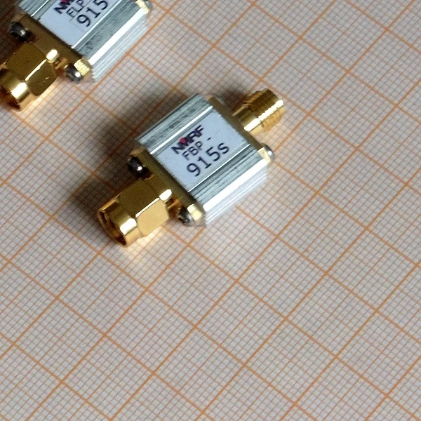 

New 100mW BPF FBP-915s 915MHz(902-928) SAW band pass filter for RFID receiver SMA interface