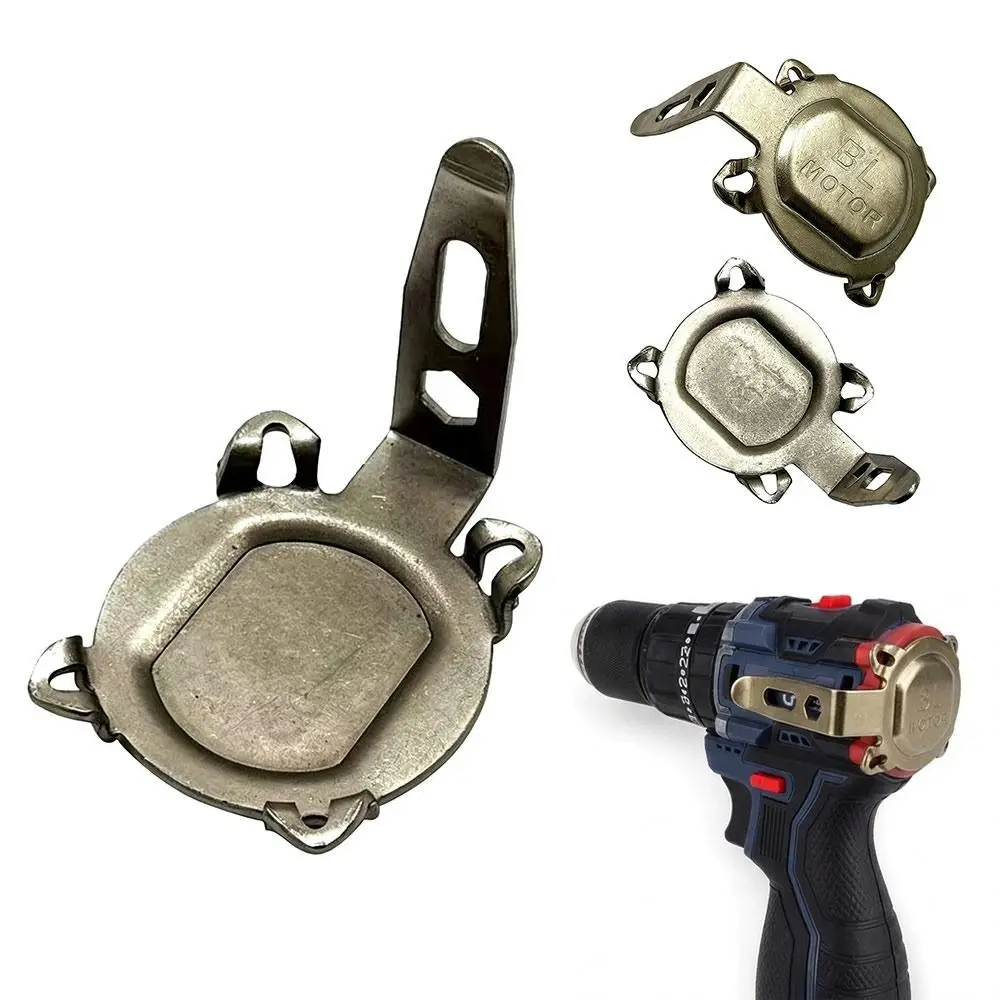 New Cordless Drill Belt Hook Knock-proof Waterproof Cordless Drill Hanger Wear Resistant Power Tool Belt Clip Workshop Use