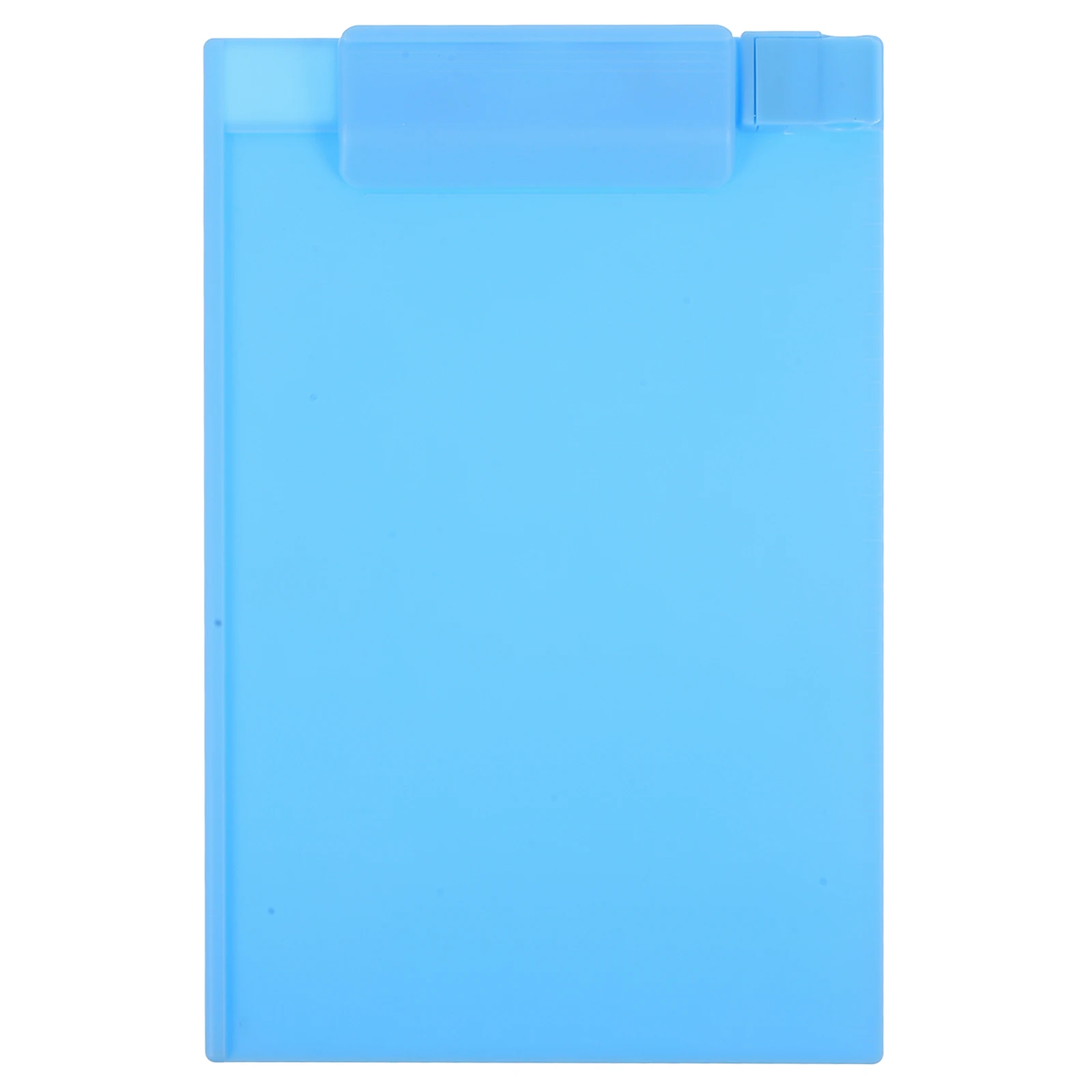 

Plastic A5 Clipboard Profile Clip Paper Holder Writing Folders for School Classrooms Office (Sky-blue)