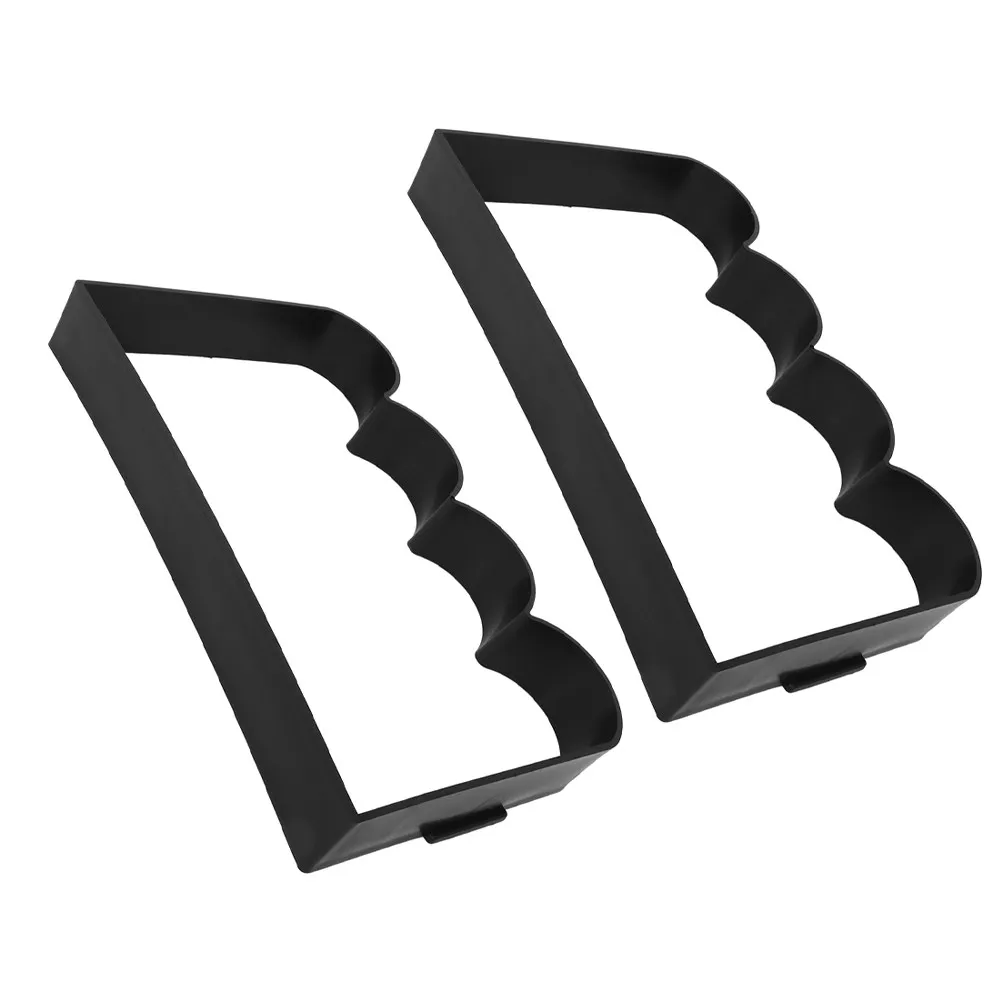 2 Pcs Reusable Concrete Path Maker Molds Plaster Cement Casting Mould Garden Pavement Paver Stepping Stone Pvc Paving