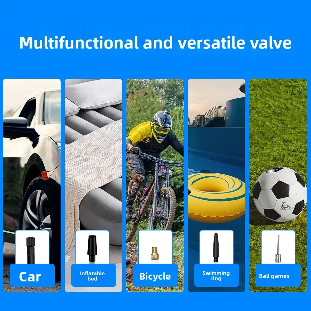 منفاخ VoltRider Pro - مضخة ذكية عبر الحدود مع شاشة رقمية مزدوجة لإطارات الدفع الرباعي/الدراجات