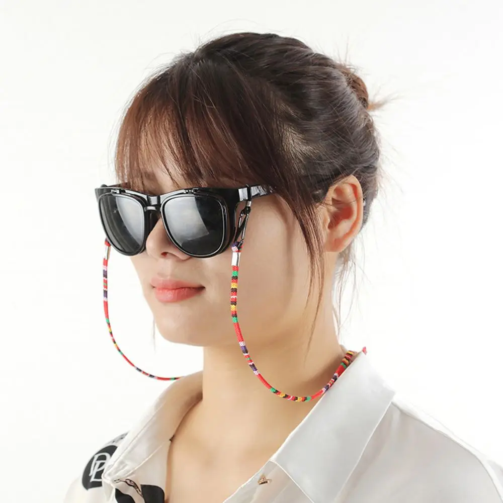 Nylon Anti-lost Cord Holder Hanging String Neck Strap Adjustable Glasses Lanyard Neck Buckle Lanyard Glasses Masks Chain