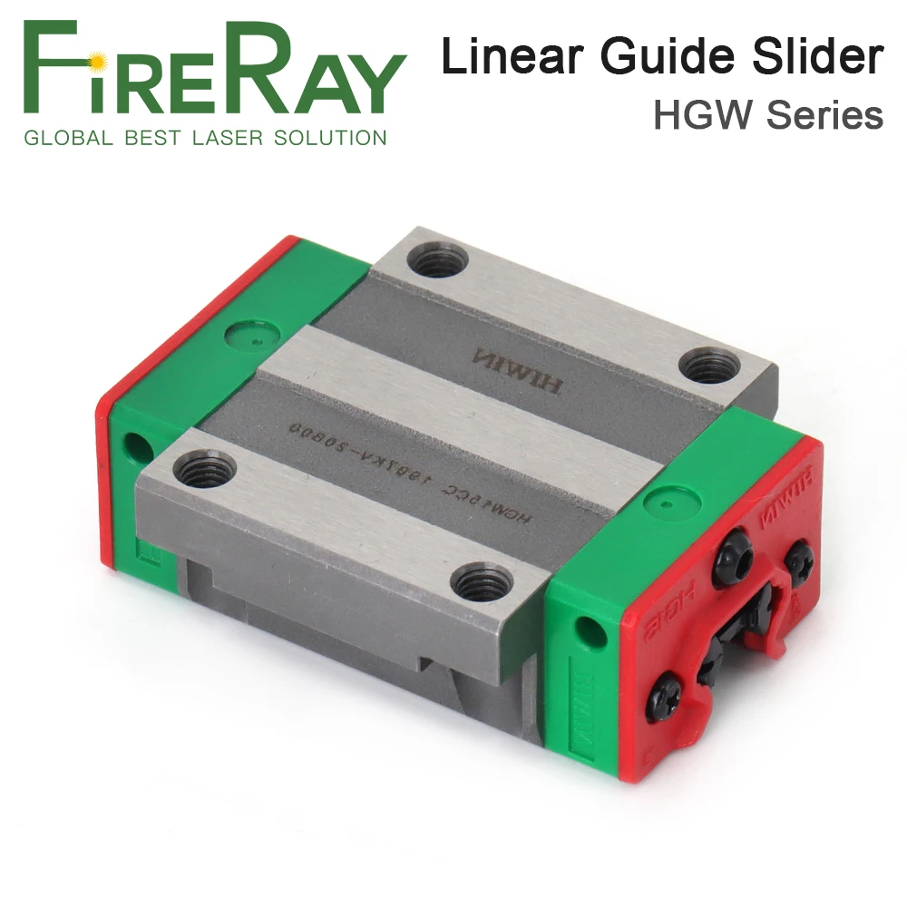 

FireRay HIWIN Linear Guide Slider HGW15CC HGW20CC HGW25CC use for Linear Rail CNC Diy Parts