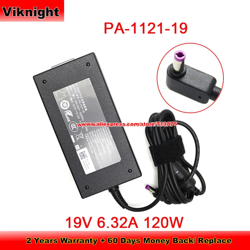 

Genuine PA-1121-19 120W Charger for AOC 19V 6.32A AC Adapter with 5.5 x 2.5mm Plug Power Supply