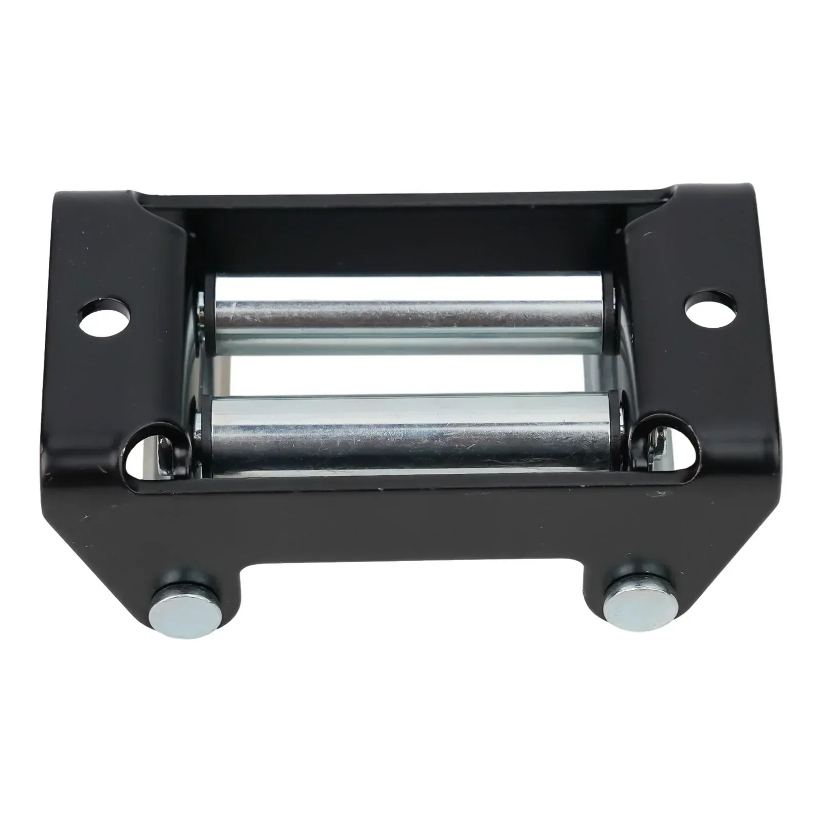 Winch Roller Fairlead for 2000LB Bolt Pattern Heavy Duty Construction Ensures Smooth and Frictionless Cable Operation