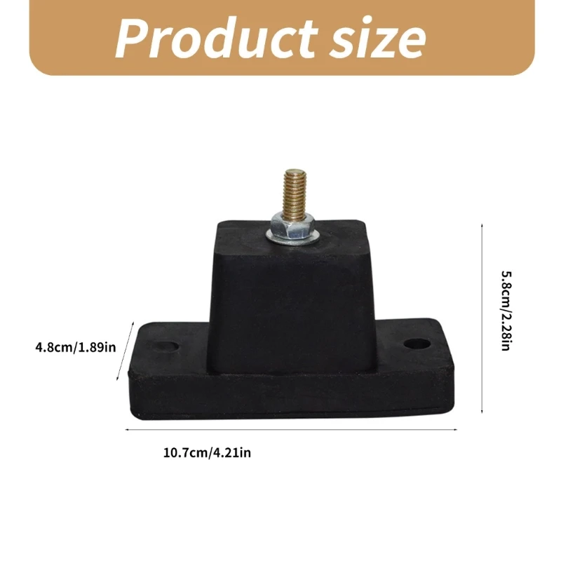 Supports en caoutchouc Anti-Vibration, 4 pièces, pour tampons compresseur climatiseur, usage domestique, livraison directe
