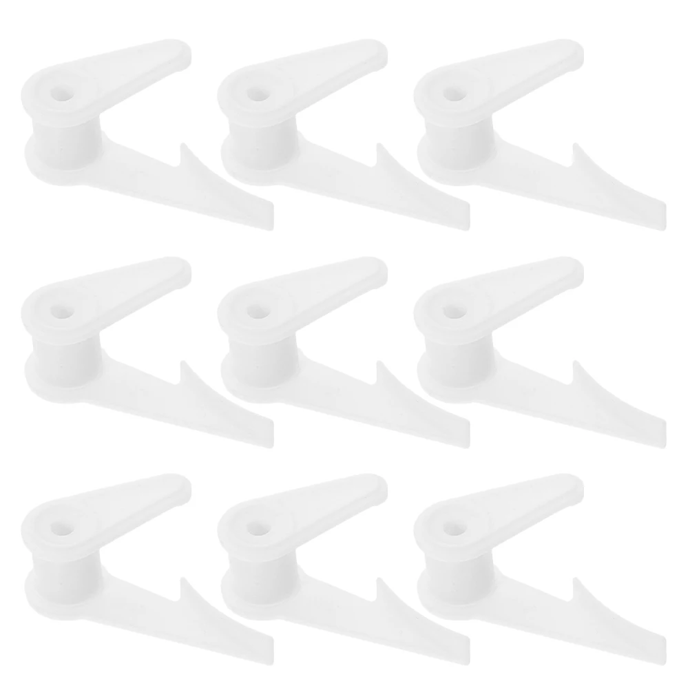 

20 pcs Shade Hardware Clip Ring Flush Mount Detachable Holder Clip Lamp Ring Lighting Fixture Accessories Parts