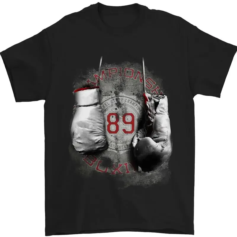 Boxhandschuhe 89 Boxer Herren Maglietta 100% Baumwolle