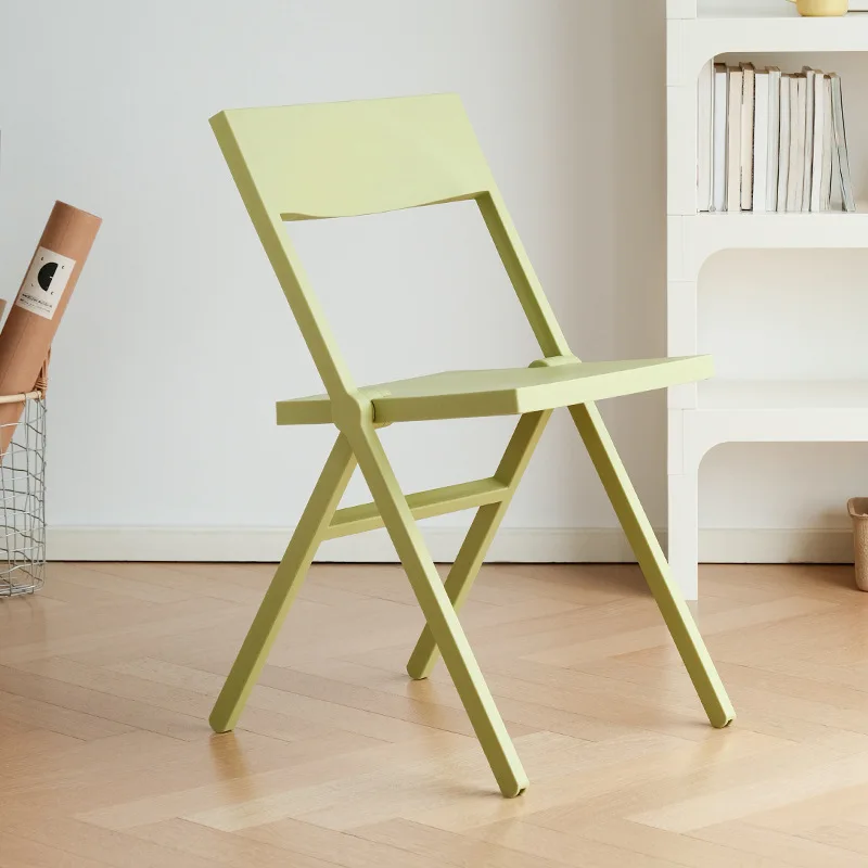 Nordic Thickened Plastic Chair Creative Household Back Chair Simple Stackable Restaurant Dining Chair Leisure