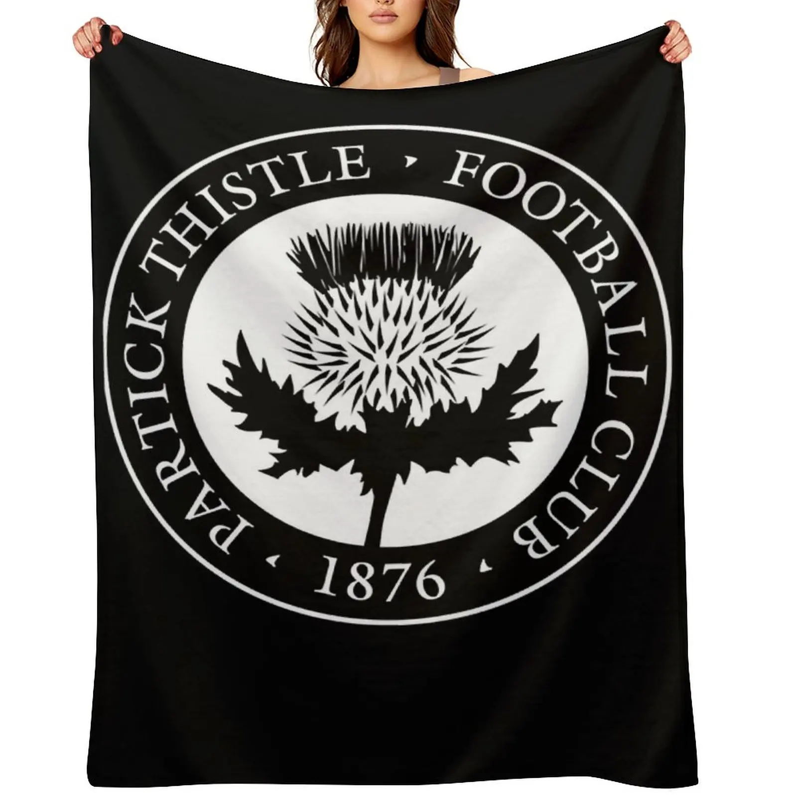 

Partick thistle scottish football sports fans Throw Blanket For Baby Travel Bed linens Fashion Sofas Blankets