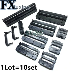 10set FC-6P FC-8P FC-10P FC-14P FC-16P To FC-40P IDC Socket 2x5 Pin Dual Row Pitch 2.54mm IDC Connector 10-pin cable socket Hot