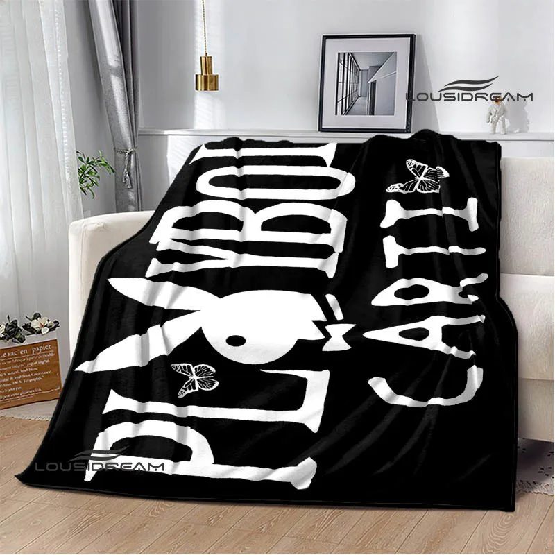 Hip -hop Playboi Carti Printed blankets Warm Flannel blankets Soft and comfortable blanket bed linings Birthday Gift