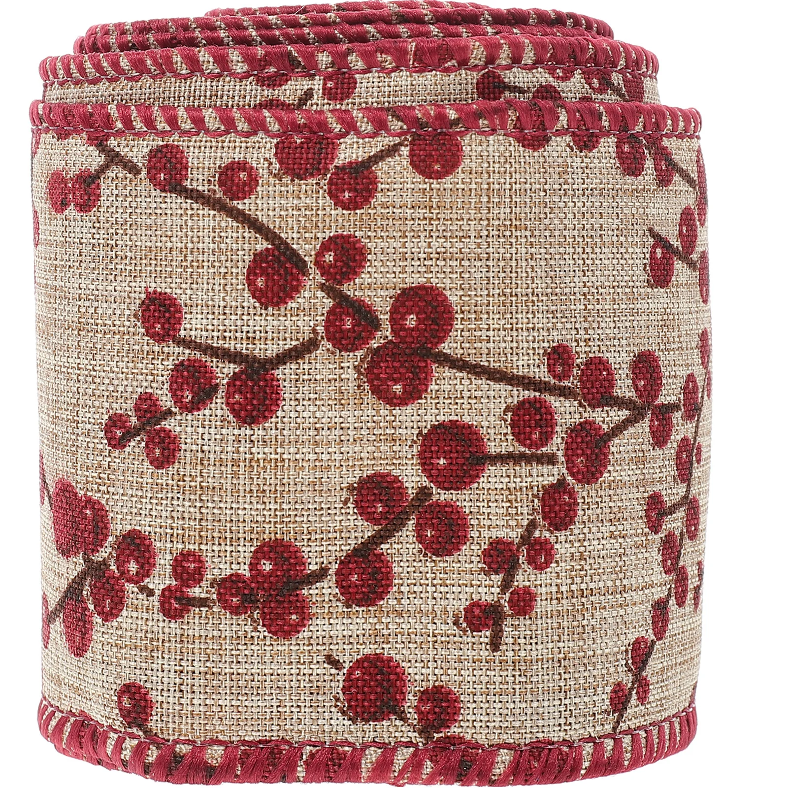 

Gift Wrapping Ribbon 8M Length Smooth No Iron Needed Christmas Design Ribbon for Present Box DIY Ornament Wreath Hair