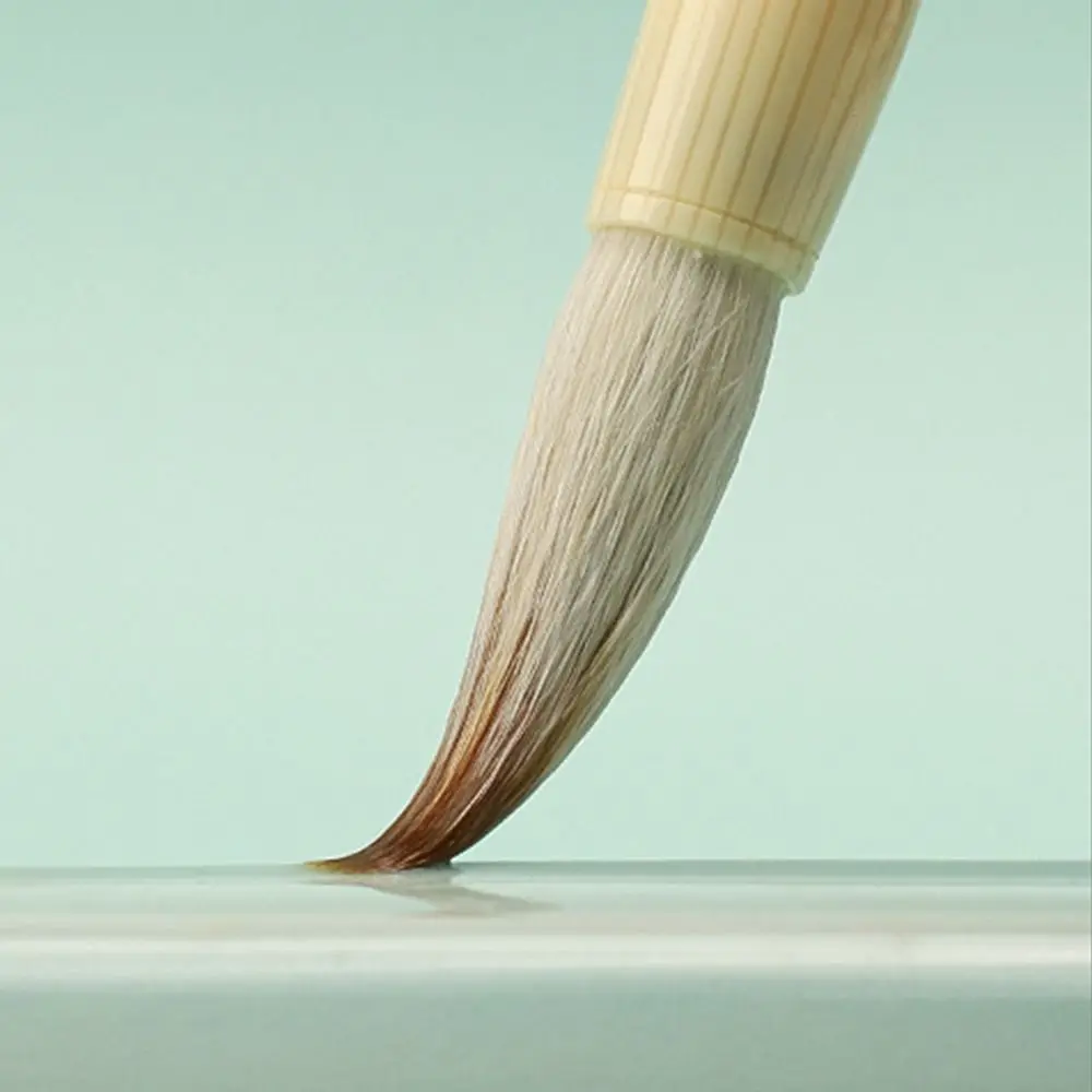 

Кисть для каллиграфии, художественная кисть для рисования, китайские кисти, картина маслом, кисть для китайской каллиграфии, обрезанная деревянная ручка