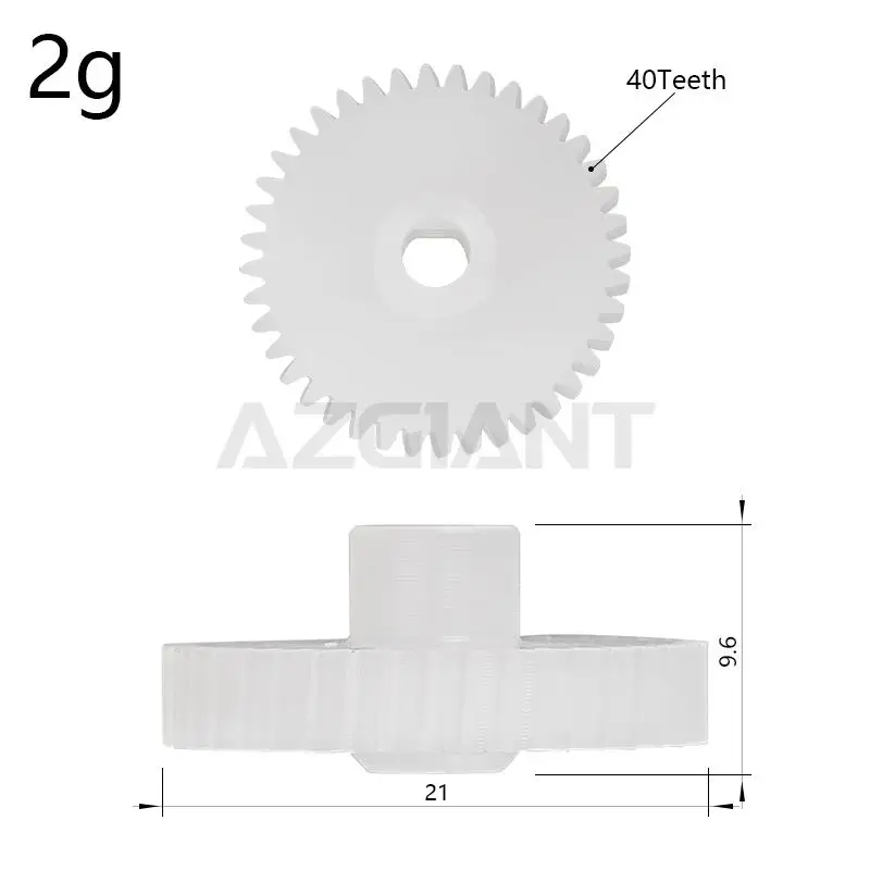 AZGIANT Fix Broken Power Fold Mirror Gear Fit for Acura RDX 07-12 / Crown MK14 12-18 / Prado 2700 10-16 Door Mirror Actuator
