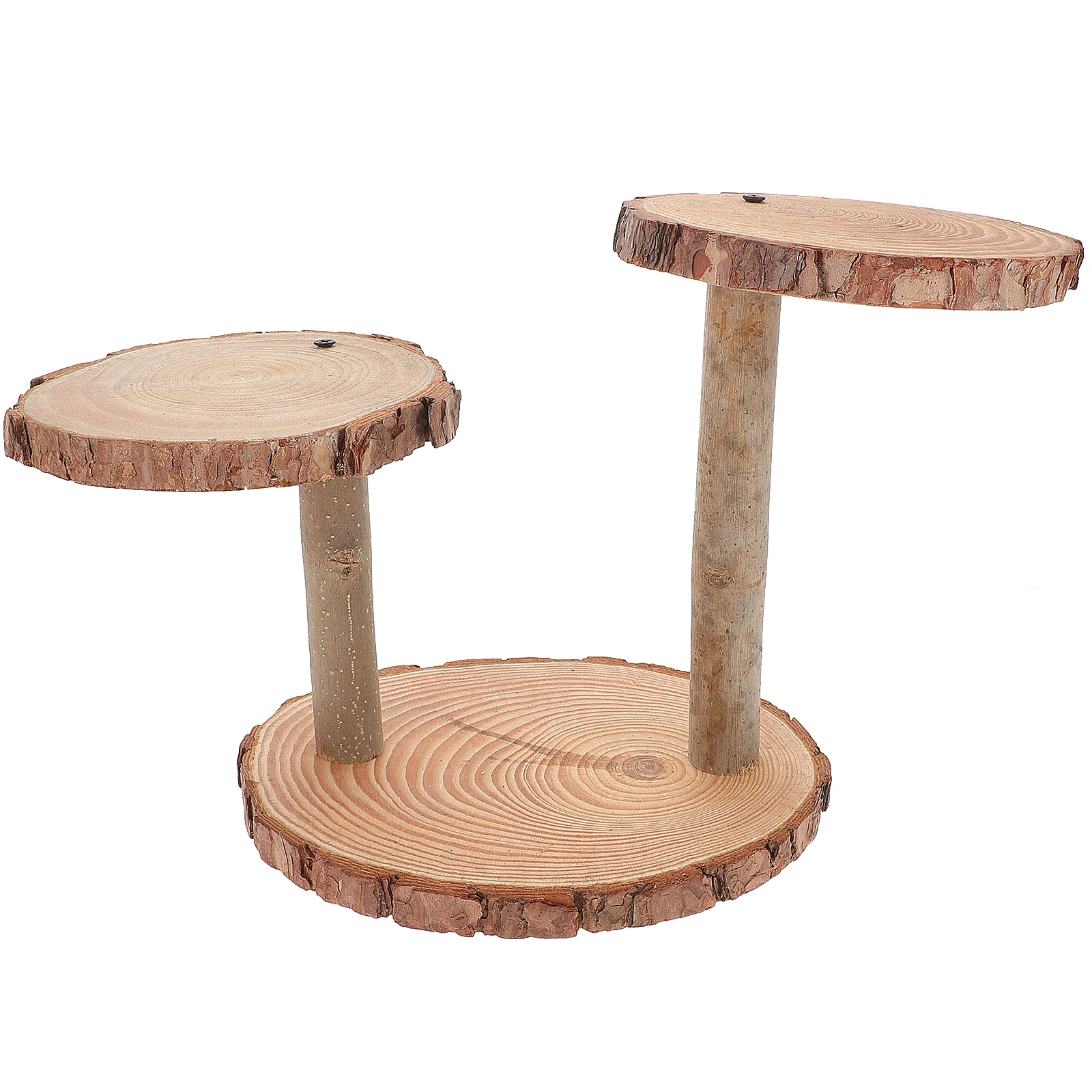 

Solid Wood for Planter Balcony Garden Flower Pot Holder Rack Planter Base Wooden Vase Shelf