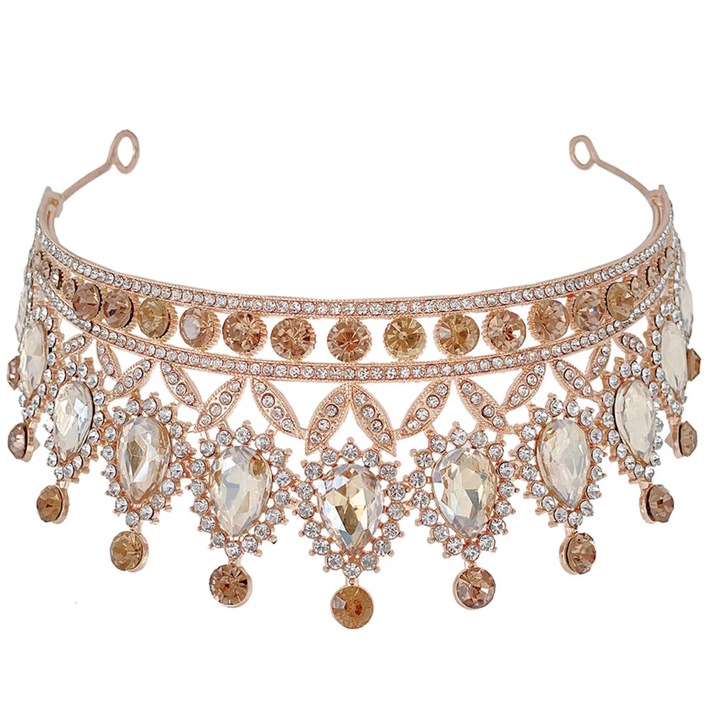 

Свадебная корона, головной убор, свадебное платье, тиара со стразами, день рождения, выпускной, корона для выпускного вечера, аксессуар для волос