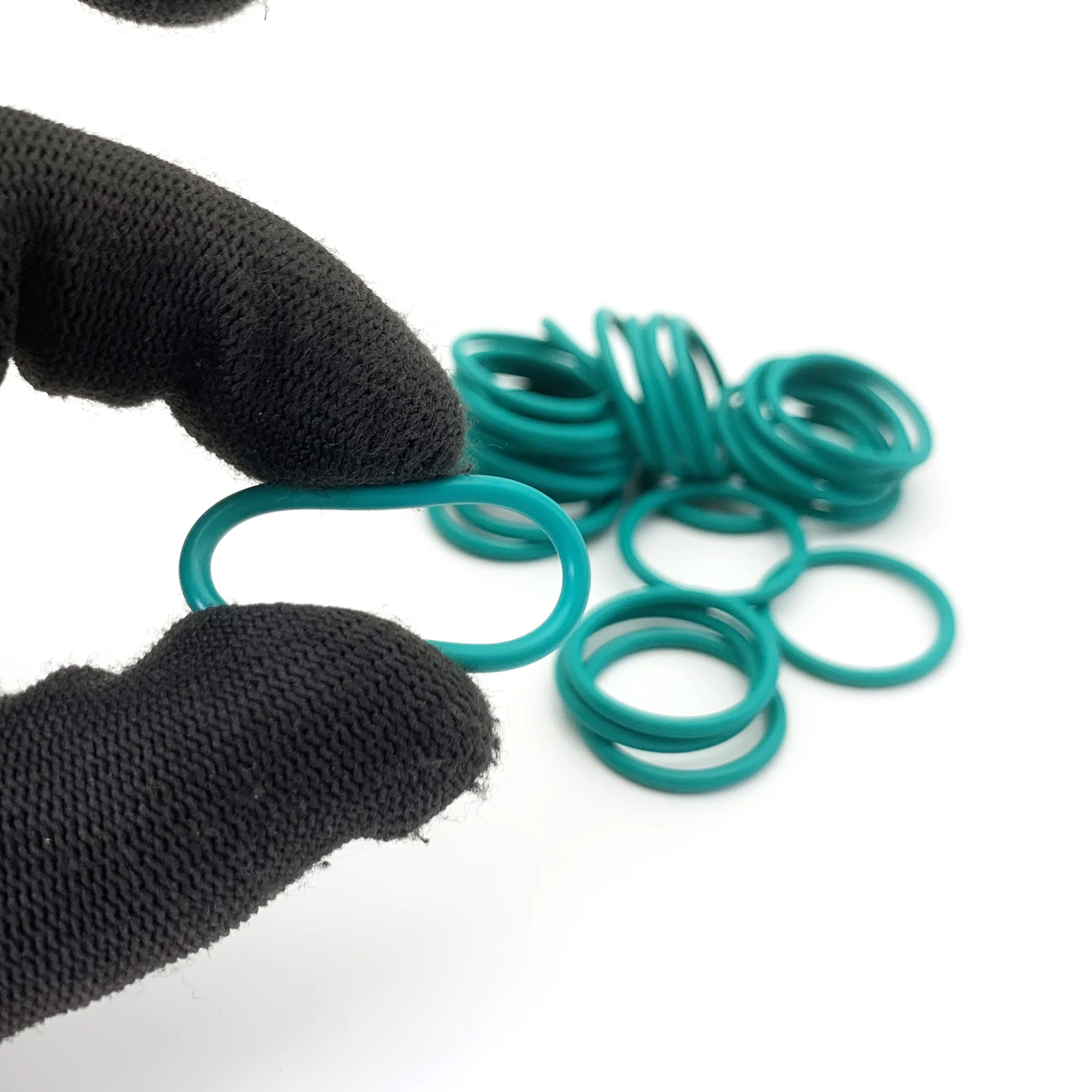 

O Ring 10Pcs CS 2.4mm OD 80mm~150mm FKM Fluorine Rubber corrosion-resistant waterproof wear-resistant sealing ring oil resistant