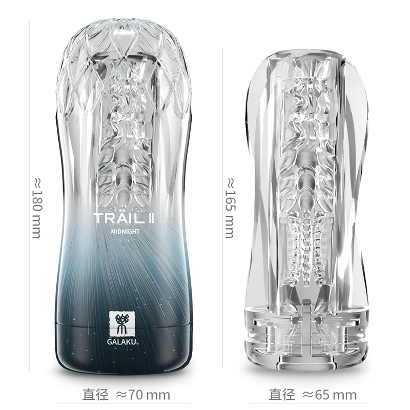 Male Masturbator Cup Transparent Soft Pussy Masturbation Sex Toys For Men Pocket Vagina Toy Penis Endurance Trainer Adult Supply view 2