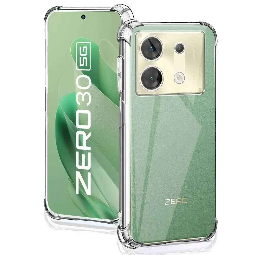 For Infinix Zero 30 5G Case Silicone Soft Shockproof Back Cover For Infinix Zero 30 Clear Phone Case For Zero 30 Funda Coque