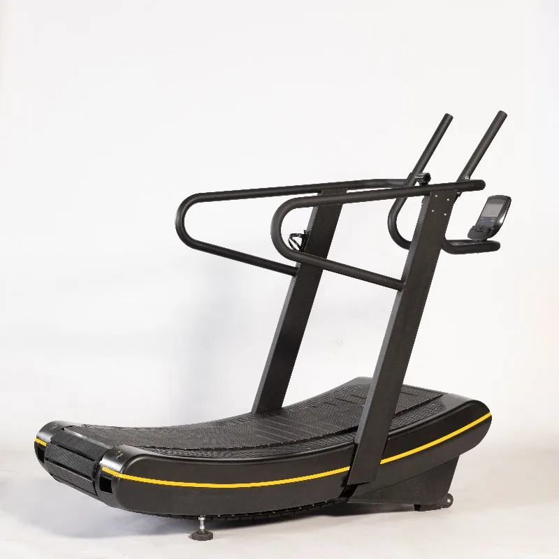 

Commercial Home Treadmill Fitness Cardio Equipment No Motor Air Runner Curved Treadmill