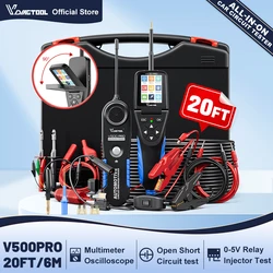 VDIAGTOOL V500PRO 0.1~100V Automotive Power Circuit Probe Kit Breaker Finder Tester Car Smart Electrical System Diagnostic Tools