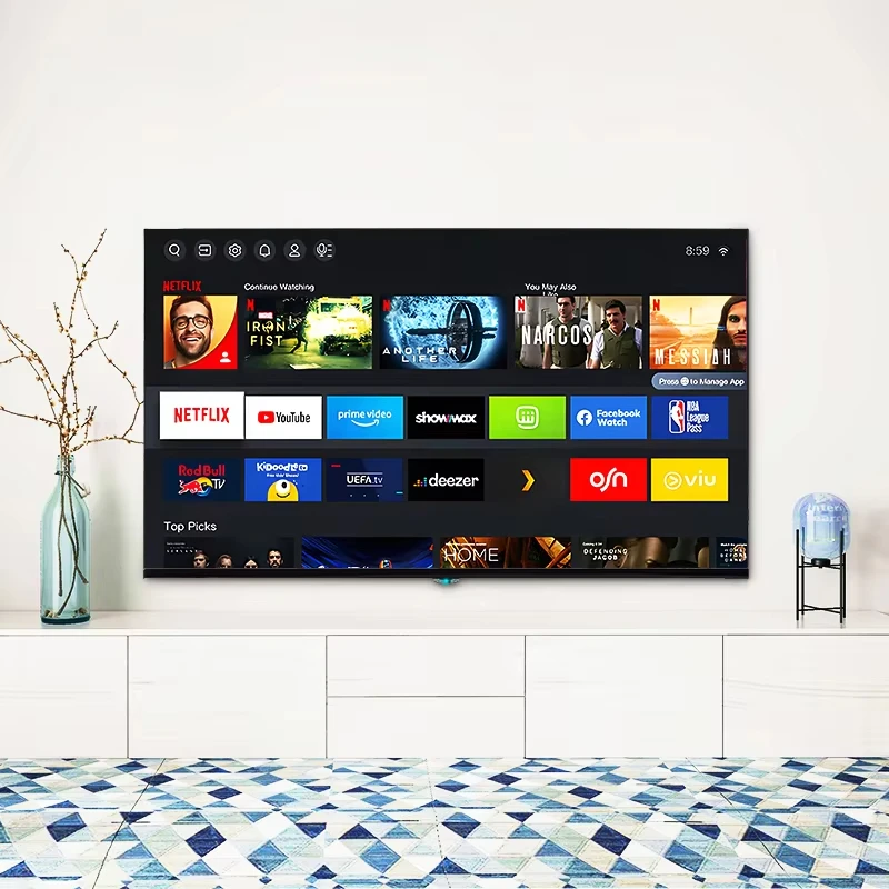 

55/65/75/85/98/110 4k 1k Smart TV