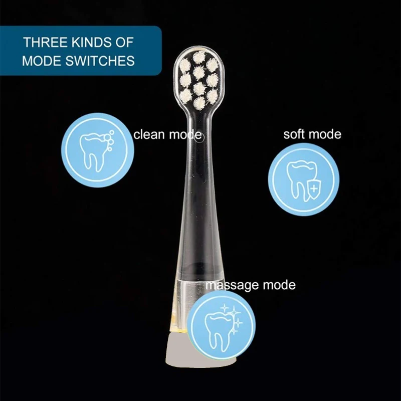 Toothbrush Replacement Heads for Seago SG902/SG602 Electric Toothbrush Heads 0-3 Years Toddler Baby Oral Hygiene Care Soft Dupon