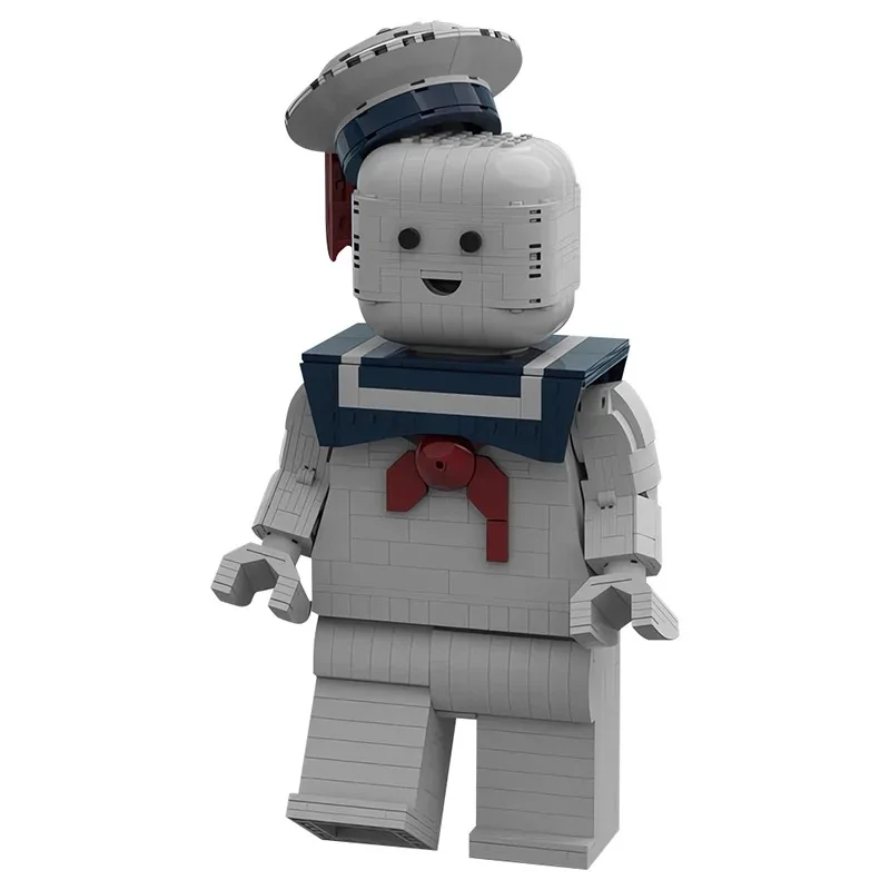 MOC Ghostbuster Movie Stay-Puft Marshmallow Man Building Blocks Sets Movie Action Figure Bricks Building Toy for Children Gift