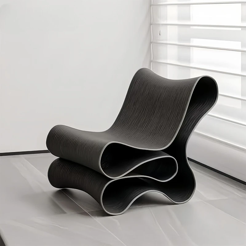 

Скандинавский полый дизайн, стул с лапшой, балкон, открытый вид, прием, отдых, спинка из стекловолокна, одиночный стул