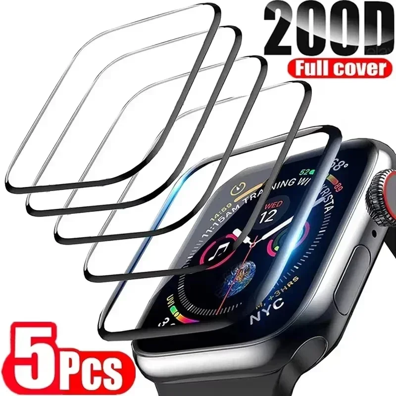 Screen Protector for Apple Watch 10 9 7 6 SE 5 8 40MM 41 42MM 44MM 45MM 38MM Ceramic Film for IWatch series Ultra 49MM Not Glass